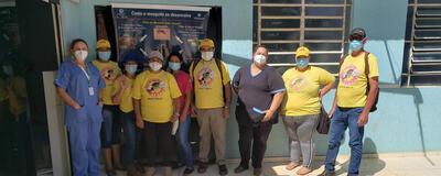 Secretaria de saÃºde de Rio Bonito do IguaÃ§u realizou ontem (09) o dia de combate a Dengue